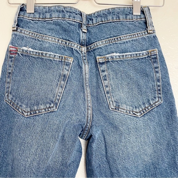 BDG High waist straight leg distressed jeans Sz 25 - Picture 3 of 8